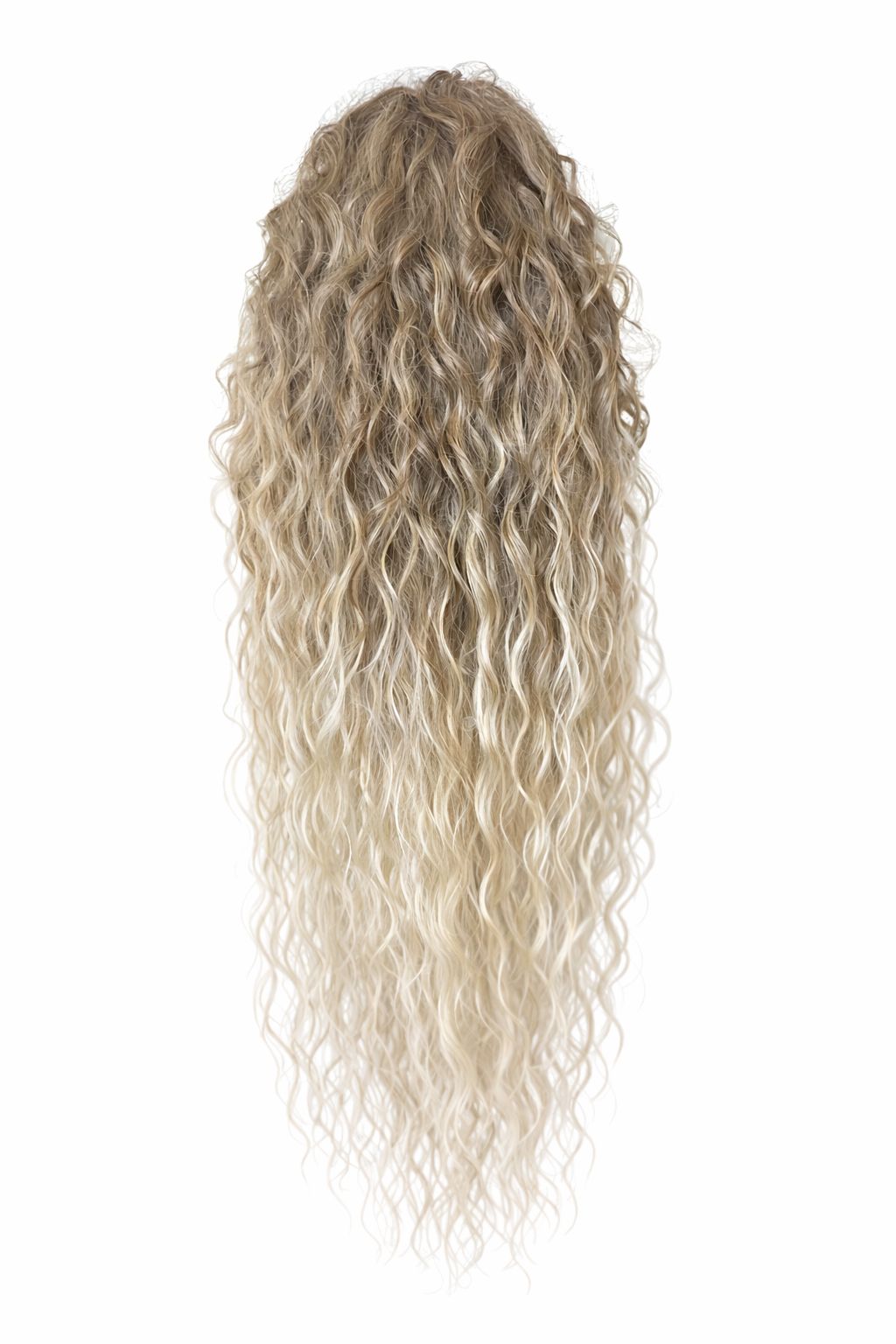 fc1adafe-4c2d-4f08-8b93-eef14b8247e2 Afrokrab 55–60 cm (beżowy blond ombre) - obrazek 1