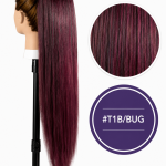 Kucyk na siatce #T1B/BUG – Burgundowe Ombre