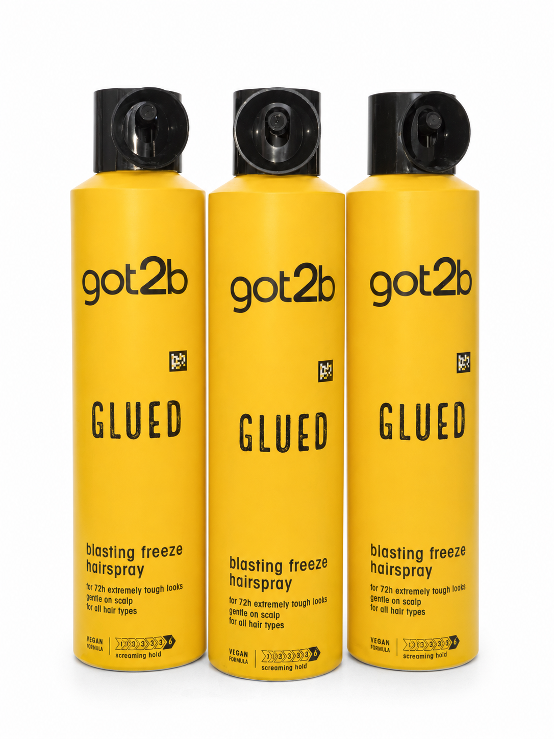 IMG_0033 Lakier do włosów 300 ml Got2b Glued Blasting Freeze - obrazek 1